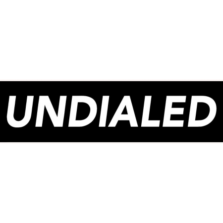 Наклейка Undialed Logo Black