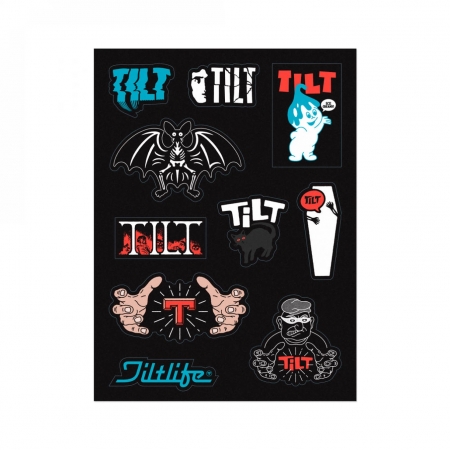 Tilt Sticker Sheet / Black