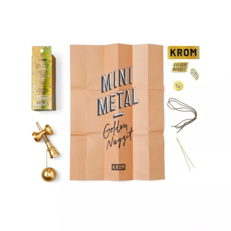 Кендама KROM Mini Metal / Golden Nugget